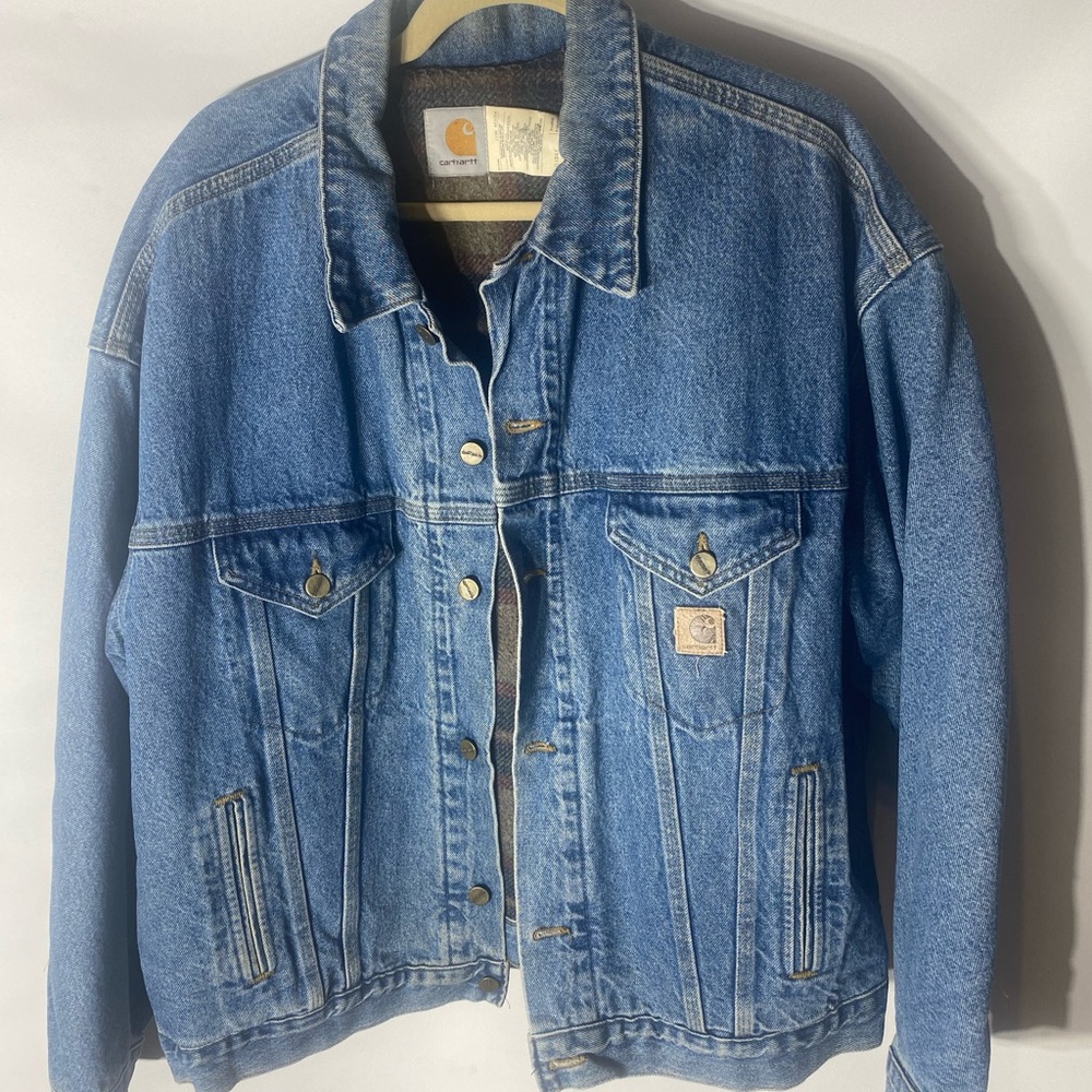 Carhartt Classic Blue Denim vintage 90’s Jacket